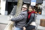 Amsterdam 12 april 2016
Robbie Hofman met een vriendin op de scooter.