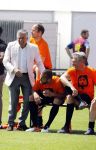 Amsterdam 13 mei 2016
Sportdag van de Johan Cruijff foundation in het olymoisch stadion met oa Johnny Heitinga Dennis Bergkamp Peter Heerschop Vigo Waas Sjaak Swart Kenneth Perez Evelyne de Bruin en Raoul Heertje.