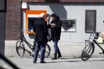 Amsterdam 18 april 2016 
Susan Visser met een kennis uit USA op de fiets en aan het shoppen in Amsterdam zuid.