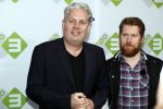 Hilversum 18 april 2016
Presentatie kinderfilms NPO3 Zapp in bioscoop Hilversum.
Thomas Acda en Tim Haars