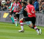 Eindhoven,23 April 2017 PSV-AJAX Seizoen 2016/2017, eindstand 1-0
Amin Younes