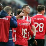 Eindhoven,23 April 2017 PSV-AJAX Seizoen 2016/2017, eindstand 1-0
Andre Guardado