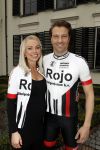 Nijkerk 14 april 2017
Presentatie sterren wielrennersteam  van jeroen Mantel. Bas Muijs met zijn zwangere vriendin Sabine Vas Nunes