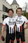 Nijkerk 14 april 2017
Presentatie sterren wielrennersteam  van jeroen Mantel. Bas Muijs met zijn zwangere vriendin Sabine Vas Nunes