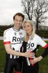 Nijkerk 14 april 2017
Presentatie sterren wielrennersteam  van jeroen Mantel. Bas Muijs met zijn zwangere vriendin Sabine Vas Nunes