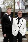 Hilversum 7 mei 2017
De Coiffure awards in studio 21. Bastiaan v Schaik met partner