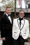 Hilversum 7 mei 2017
De Coiffure awards in studio 21. Bastiaan v Schaik met partner
