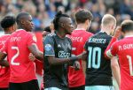 Eindhoven,23 April 2017 PSV-AJAX Seizoen 2016/2017, eindstand 1-0
Bertrand Traore