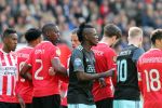 Eindhoven,23 April 2017 PSV-AJAX Seizoen 2016/2017, eindstand 1-0
Bertrand Traore