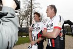 Nijkerk 14 april 2017
Presentatie sterren wielrennersteam  van jeroen Mantel. Chris btates
