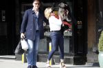 Amsterdam 4 april 2017  
Connie Witteman en Eugene v Dun metb hun puppy Rocco in amsterdam zuid.