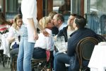 Amsterdam 10 april 2017
Connie Breukehoven met Eugene v Dun op terras.