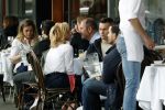 Amsterdam 10 april 2017
Connie Breukehoven met Eugene v Dun op terras.