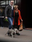 Amsterdam 29 april 2017
Connie Witteman met vriend Eugene v Dun met hun hond op de pc hooftstraat
