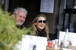Amsterdam 11april 2017
Cynthia Abma op terras met Mark Teurlings