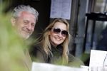 Amsterdam 11april 2017
Cynthia Abma op terras met Mark Teurlings