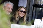 Amsterdam 11april 2017
Cynthia Abma op terras met Mark Teurlings