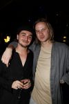 Amsterdam 5 april 2017
Presentatie / feestje van Magnum ijs in het conservatorium hotel. Iedereen kwam in Pyama.
 Daan wayan Erisman met een vriend