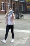Amsterdam 9 mei 2017 
Presentatie boek Dafne Schippers en haar zus Sanne . Titel van het boek is Dafne Likes.