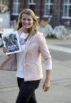 Amsterdam 9 mei 2017 
Presentatie boek Dafne Schippers en haar zus Sanne . Titel van het boek is Dafne Likes.
