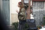 Amsterdam 31 maart 2017 
Dewi Pechler op straat in Amsterdam