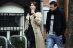 Amsterdam 29 april 2017
Zanger Dotan met (een) vriendin opm terras en op straat in Amsterdam zuid.
