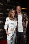 Amsterdam 5 april 2017
Presentatie / feestje van Magnum ijs in het conservatorium hotel. Iedereen kwam in Pyama.
Ellen Hoog met aanstaande man Kelvin de Lang