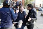 Amsterdam 9 mei 2017
De Jakhalzen Erik Dijkstra en Frank Evenblij tijdens opnames voor hun programma