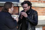 Amsterdam 9 mei 2017
De Jakhalzen Erik Dijkstra en Frank Evenblij tijdens opnames voor hun programma