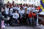 Amsterdam 25 april 2017
Huis Igone de JonghJohan Cruijff run van 14 km vanuit Olympisch stadon naar Arena. Johan Cruijff zou vandaag 70 geworden zijn. oa Estelle Cruijff Johnny Heitinga Sjaak Swart Erben Wennemars deden mee