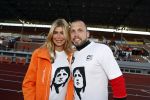 Amsterdam 25 april 2017
Huis Igone de JonghJohan Cruijff run van 14 km vanuit Olympisch stadon naar Arena. Johan Cruijff zou vandaag 70 geworden zijn. oa Estelle Cruijff Johnny Heitinga Sjaak Swart Erben Wennemars deden mee