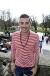 Amsterdam 8 april 2017 
Og3ne en andere deelnemers aan het songfestival in vondelpark CS . Francesco Gabbani