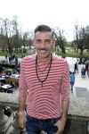 Amsterdam 8 april 2017 
Og3ne en andere deelnemers aan het songfestival in vondelpark CS . Francesco Gabbani