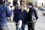 Amsterdam 9 mei 2017
De Jakhalzen Erik Dijkstra en Frank Evenblij tijdens opnames voor hun programma