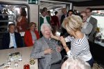Rotterdam 9 mei 2017
Presentatie cd Joke Bruijs op een boot in Rotterdam. Joke met Gerard Cox