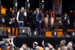 Tilburg 27 april 2017
Koningsdag in Tilburg. 
Guus Meeuwis en Gers Pardoel