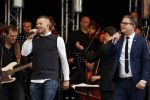 Tilburg 27 april 2017
Koningsdag in Tilburg. 
Guus Meeuwis en Gers Pardoel