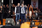 Tilburg 27 april 2017
Koningsdag in Tilburg. 
Guus Meeuwis en Gers Pardoel