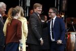 Tilburg 27 april 2017
Koningsdag in Tilburg. 
Guus Meeuwis en Koning Willem Alexander