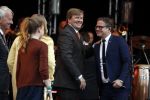 Tilburg 27 april 2017
Koningsdag in Tilburg. 
Guus Meeuwis en Koning Willem Alexander