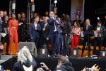 Tilburg 27 april 2017
Koningsdag in Tilburg. 
Optreden Guus Meeuwis en Roy Donders