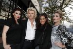 Hilversum 7 mei 2017
Hans Klok met zijn assistentes en zijn nieuwe vriend