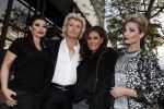 Hilversum 7 mei 2017
Hans Klok met zijn assistentes en zijn nieuwe vriend