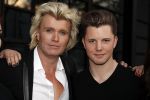 Hilversum 7 mei 2017
Hans Klok met zijn assistentes en zijn nieuwe vriend