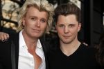 Hilversum 7 mei 2017
Hans Klok met zijn assistentes en zijn nieuwe vriend