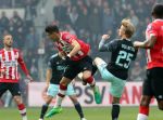 Eindhoven,23 April 2017 PSV-AJAX Seizoen 2016/2017, eindstand 1-0
Hector Moreno