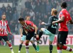 Eindhoven,23 April 2017 PSV-AJAX Seizoen 2016/2017, eindstand 1-0
Hector Moreno
