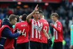 Eindhoven,23 April 2017 PSV-AJAX Seizoen 2016/2017, eindstand 1-0
Hector Moreno