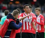 Eindhoven,23 April 2017 PSV-AJAX Seizoen 2016/2017, eindstand 1-0
Hector Moreno