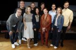 Amsterdam 13 april 2017 
Castpresentatie Huisvrouwen Bestaan Niet in vondel CS in het vondelpark. oa Rick Engelkes